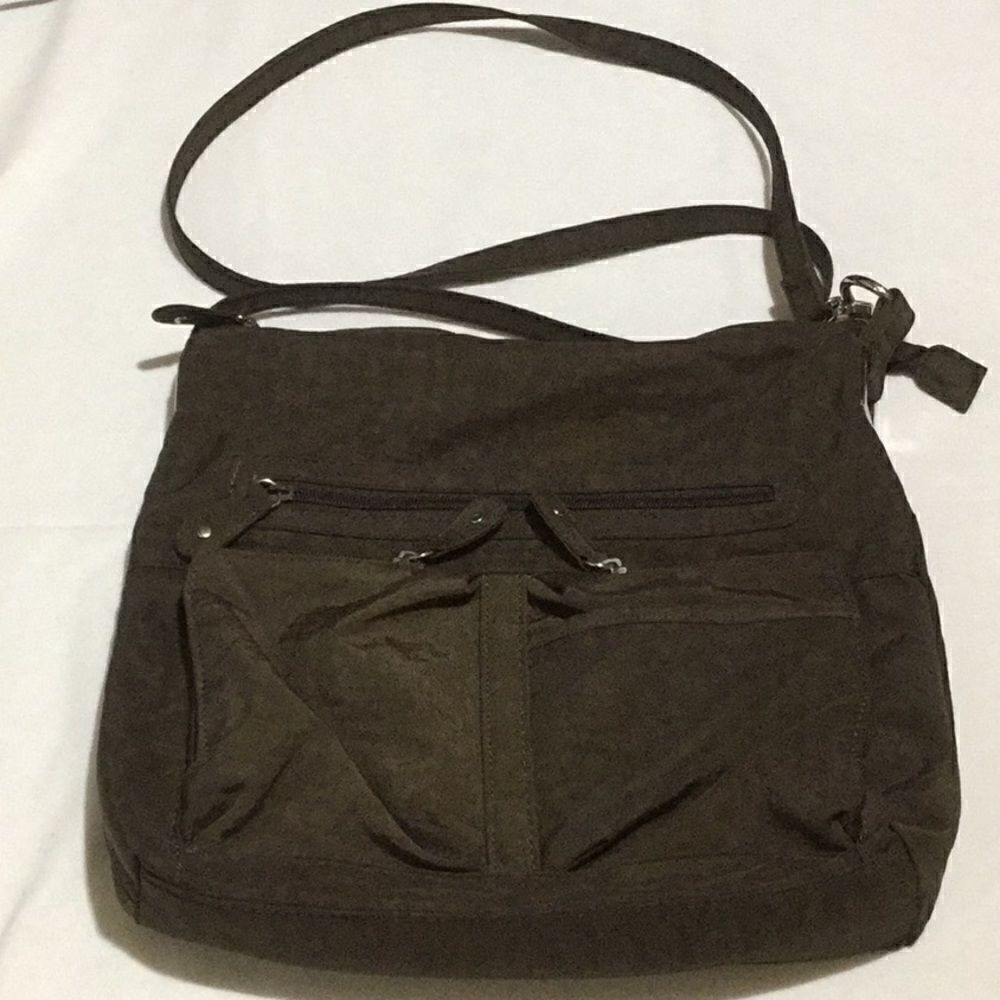 Multi Sac Crossbody Travel Purse Chocolate Brown